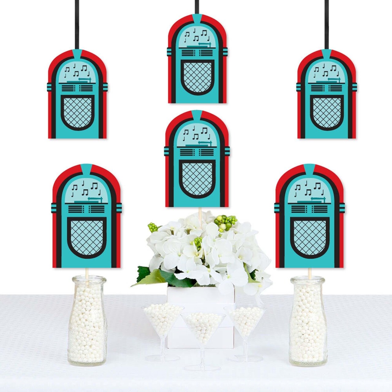 Jukebox Decorations Diy 1950s Rock